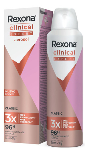 Rexona Clinical Aero Classic Expert X96h 