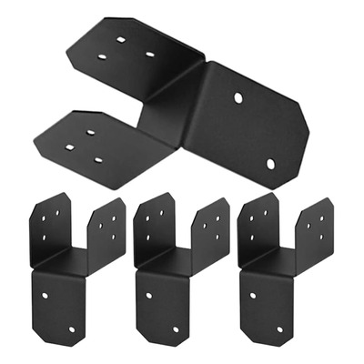 B Soporte 4x4 Para Vigas, 4 Piezas, Conector Para Pérgola A