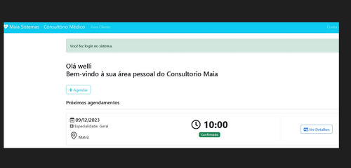 Sistema De Consultórios E Agendamentos Em Python