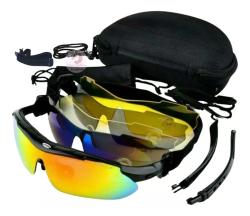 Lentes Tácticos Deportivos Airsoft 5 Micas