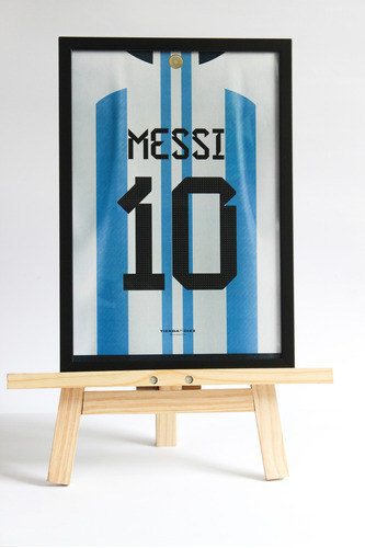 Cuadro Jersey - Leo Messi #10 Arg
