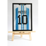 Cuadro Jersey - Leo Messi #10 Arg