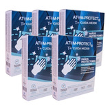 Atom Protect Combo X 5 Paños Sanitizantes Virus Y Bacterias