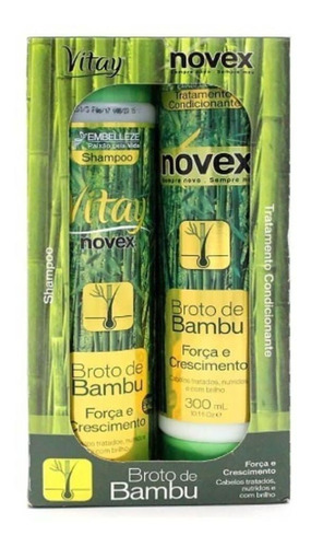 Novex Broto De Bambu Kit Shampoo + Condicionador 300ml