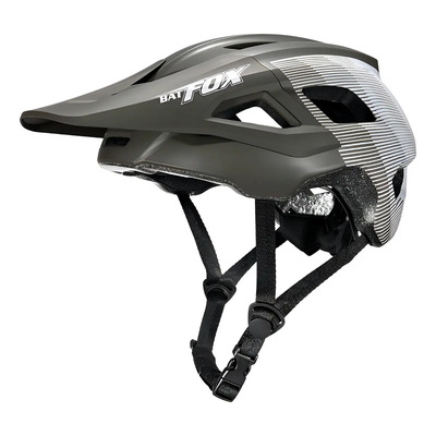 Casco De Bicicleta Mtb Batfox Con Protección Ultraligera Color Olive Green Talla L | Meses sin interés