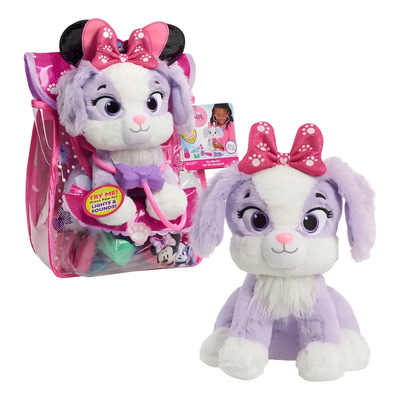 Minnie Mouse, Set Peluche Cream Puff Viaje Al Veterinario | Envío gratis