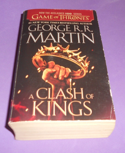 A Song Of Ice And Fire: Clash Of Kings - Livro De Aventura E Ficção Por George R. R. Martin (inglês, Bantam Books 2012)