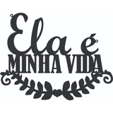 Placa Cadeira Noivos Ela E Ele Em Mdf Cru