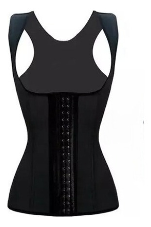 Waist Trainer Espalda Neotex 4 Varillas De Acero 3 Broches