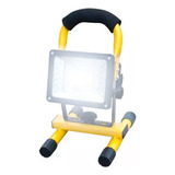 Reflector Portátil Gadnic Lámpara Recargable 30w Luz Batería