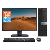 Computador Kit - Dell Core I5 8ª Ssd 240gb 8gb + Monitor 19