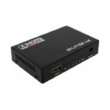 Duplicador Splitter Cabo Hdmi 1x4 Divisor Full Hd 1.4 3d Hub