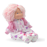 Muñeca Pepona De Tela Paula Pelo Lana 33cm Juguete Peluche