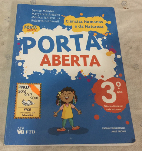 Porta Aberta Ciências Humanas E Da Natureza - 3 Ano - Denise Mendes