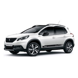 Kit 3 Adesivos Faixa Lateral Esportivos Peugeot 2008 Sport