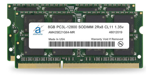 Actualización De Memoria De Apple Adamanta De 16 Gb (2x8 Gb)