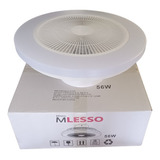 Ventilador De Techo Con Lampara Led De 56w Mlesso