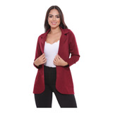 Sobretudo Blazer Casaco Max Longo Feminino Casual Moda