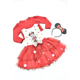 Vestido Minnie Mousse Rojo (mimi)