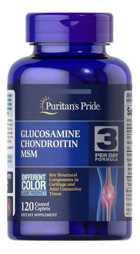 Glucosamina Condroitina Msm 120 Compromidos / Puritans Pride