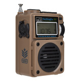 Radio Portátil Hrd-701 Radio Con Subwoofer Compatible Con Bl