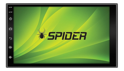 Reproductor Doble Din Bluetooth Sr-770and Spider