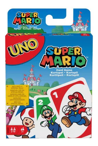 Juego De Cartas Uno Super Mario Bros