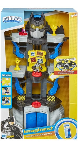 Dc Super Friends Imaginext Baticueva Transformable Juguete