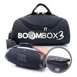 Kit Bolsa Bag Para Jbl Boombox 3 + Protetor De Alça E Ombro