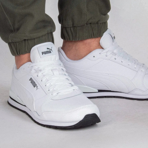 Tenis Puma St Runner V4 L - 39906807 - Hombre - Blanco | Meses sin interés