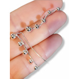 Aros Trepadores Con Bolitas. Plata 925 