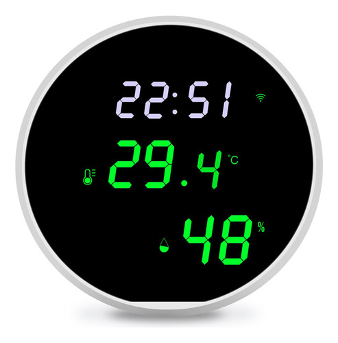Aplicación Wifi De Sensores De Temperatura Y Humedad, M