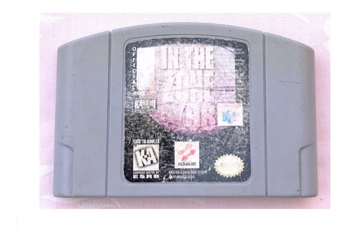 Nba In The Zone 98 Juego Original Nintendo 64 Konami 1998