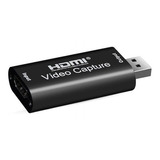 Capturadora De Video Hdmi Con Usb Streaming Full Hd1080