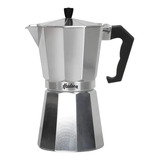 Cafetera Italiana Hudson Aluminio 6 Pocillos Moka