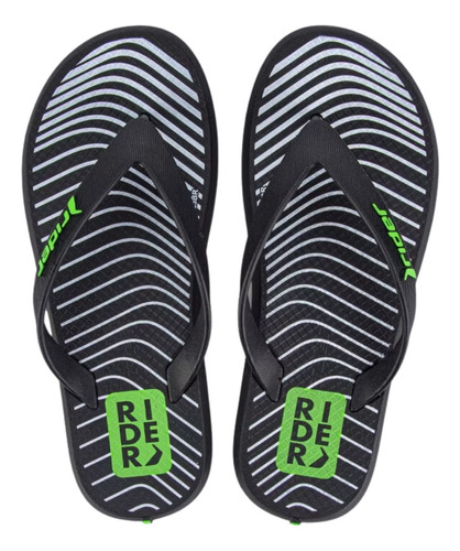 Chinelo Rider R1 Style Dedo Masculino Grendene 11818