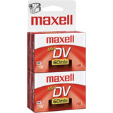 Maxell   - Cinta De Videocamara Digital De 60 Minutos  4 Un