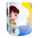 Taza Regalo Tazón Sublimado Chibi Bts Suga Animados