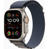Apple Watch Ultra 2 Gps+cell Titânio 49mm Loop Alpina Azul,