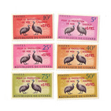  Guinea Francesa 1961 Proteccion Aves Autoc Serie Mint 87/92
