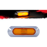 Plafon 2 Leds Cob Tipo Barra Slim Estrobo Camion Cromo F1