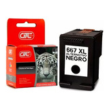 Cartucho  667xl Negro  Gtc  Para Hp 1275 2375 2775