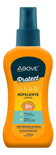 Repelente Corporal Protect Spray 6h Proteção 200ml Above 