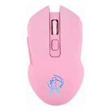 Mouse Inalambrico Recargable Sailor Moon Rosa Raton Pc Ergo