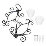 Candelabro De Pared Con Soporte For Velas, Soldadura Manual