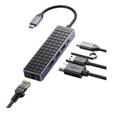 Yottamaster Hub Usb C Ethernet, Adaptador Multipuerto Usb C