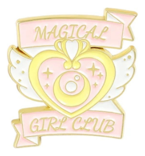 Pin Broche Metálico Girl Magical Club Sakura Anime