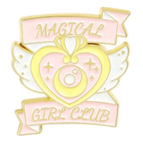 Pin Broche Metálico Girl Magical Club Sakura Anime