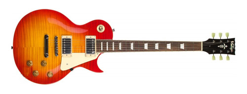 Reissued V100 Guitarra Eléctrica Maplecherry Sunburs Vintage