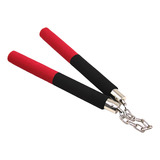 Nunchakus Acolchados De Espuma, Juguete De Rojo